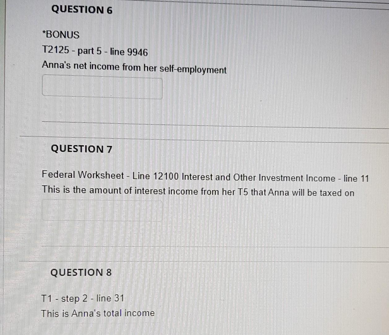 i only send anna smith profile this is anna smith document t4