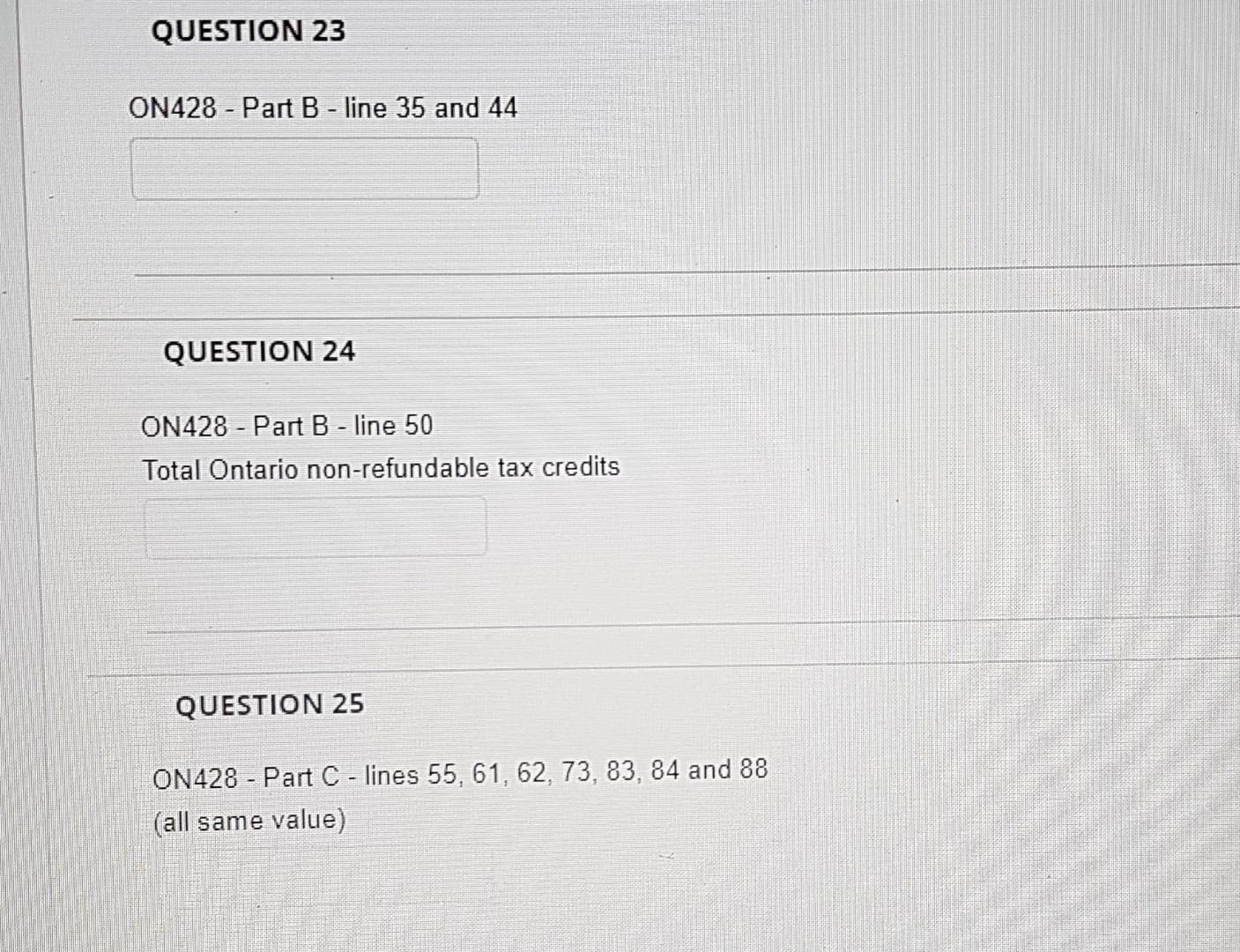 3 *BONUS T2125 - part 7 - line 71 personal portion of