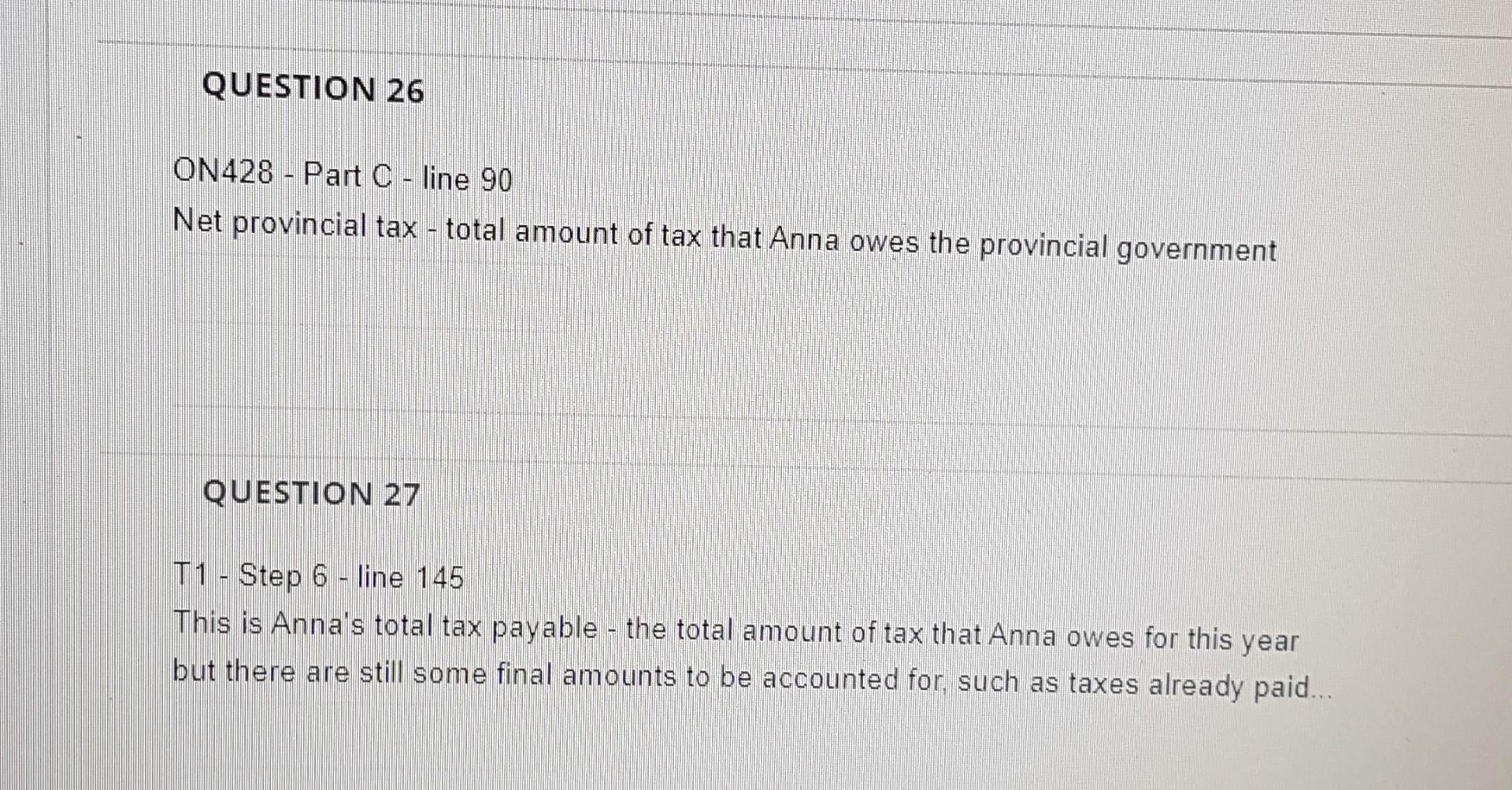 the business-use-of-home expenses QUESTION 4 *BONUS T2125 - part 7 - line