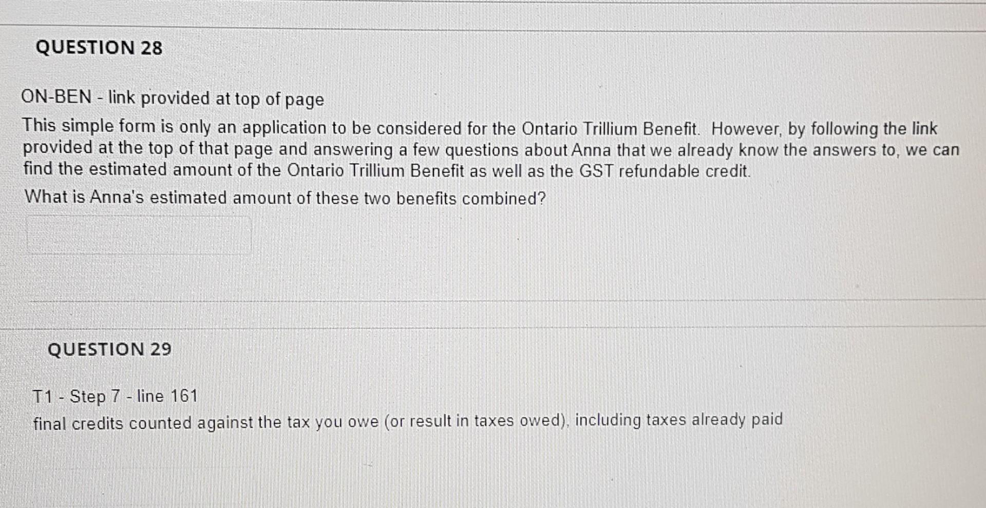 7J business portion of business-use-of-home expenses Question Completion Status: QUESTION 5 *BONUS