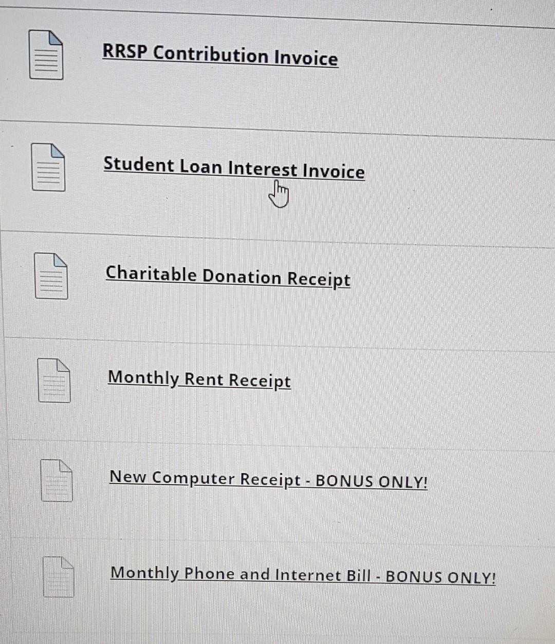 Interest and Other Investment Income - line 11 This is the amount