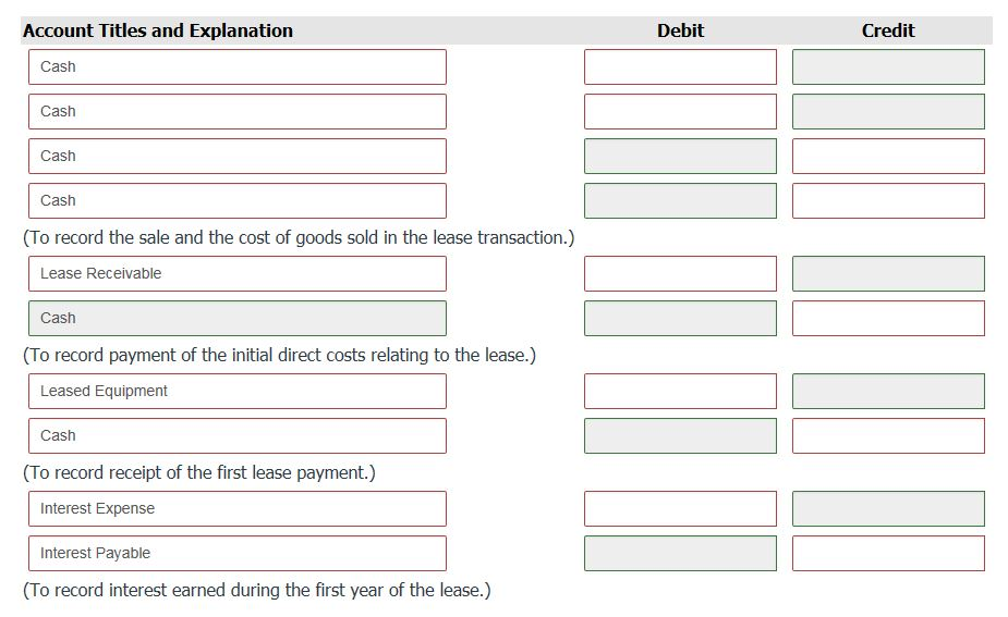 leases it to National Airlines for a period of 10 years. The