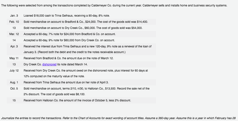 29 from Karie Platt on account. Received a $46,200, 60-day, 5% note