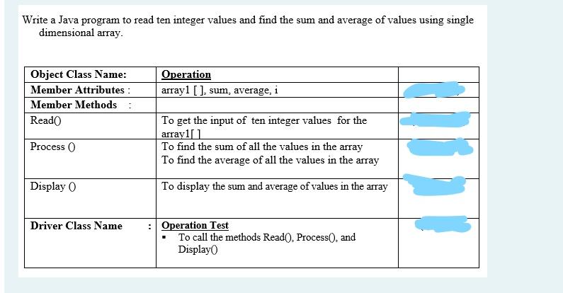 Don't write by hand Write a Java program to read ten integer