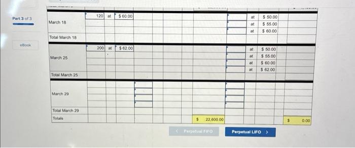 the questions displayed below] Warnerwoods Company uses a perpetual inventory system. It