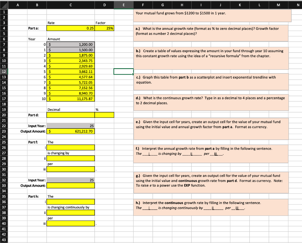 A B E H J K M L 1 Your mutual
