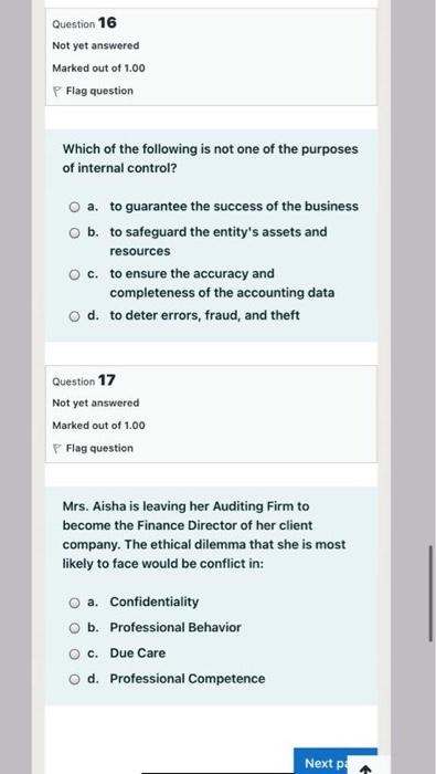  JUST NEED OPTION no need explain NO need for explanation i