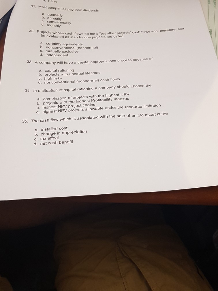  please answer question 34 and 35 and 36 and 37 please