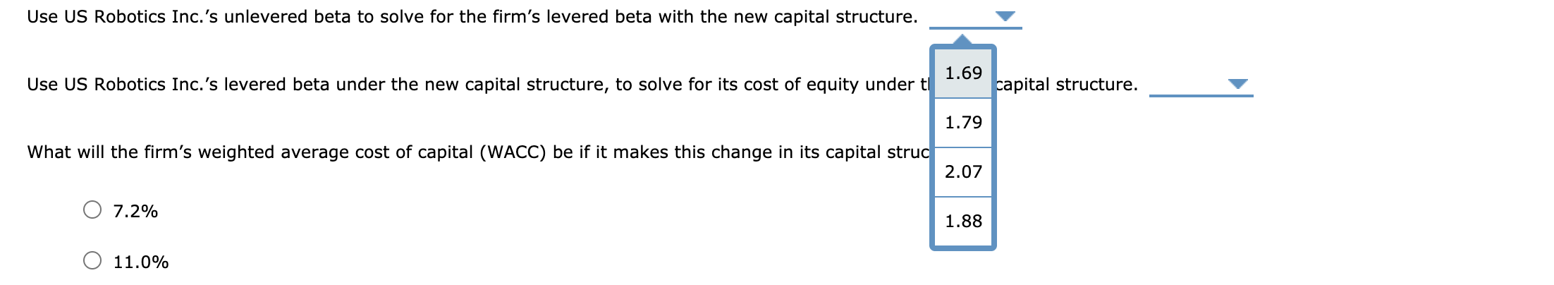 70% 7.00% 10.50% 8.61% 40% 60% 7.20% 10.80% 8.21% 50% 50% 7.70%
