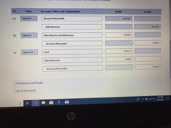 with the September 14 part of the journal for the next problem?