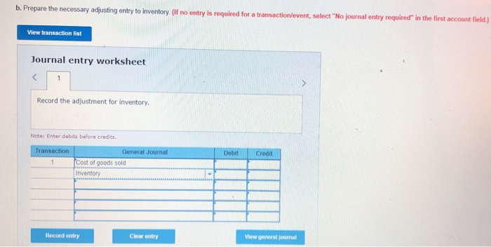 Below is information related to its year-end inventory Inventory Item A Item
