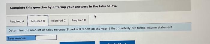 year 1 ; it will operate as a specialty sales company that