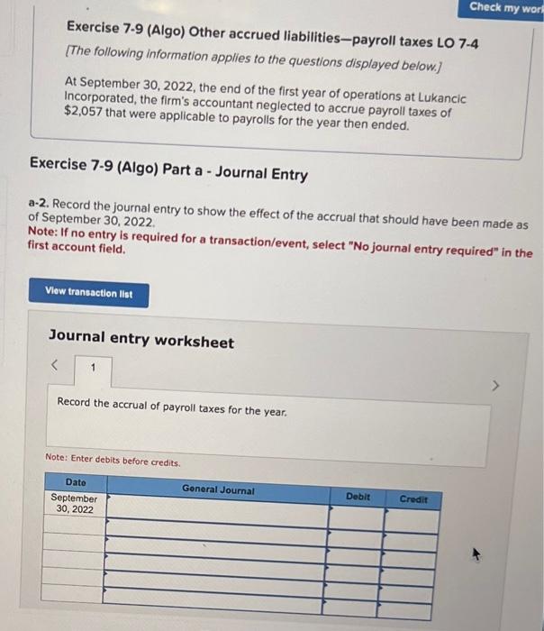 Calculate the loan proceeds made available to Powell. Required information Exercise 7-7