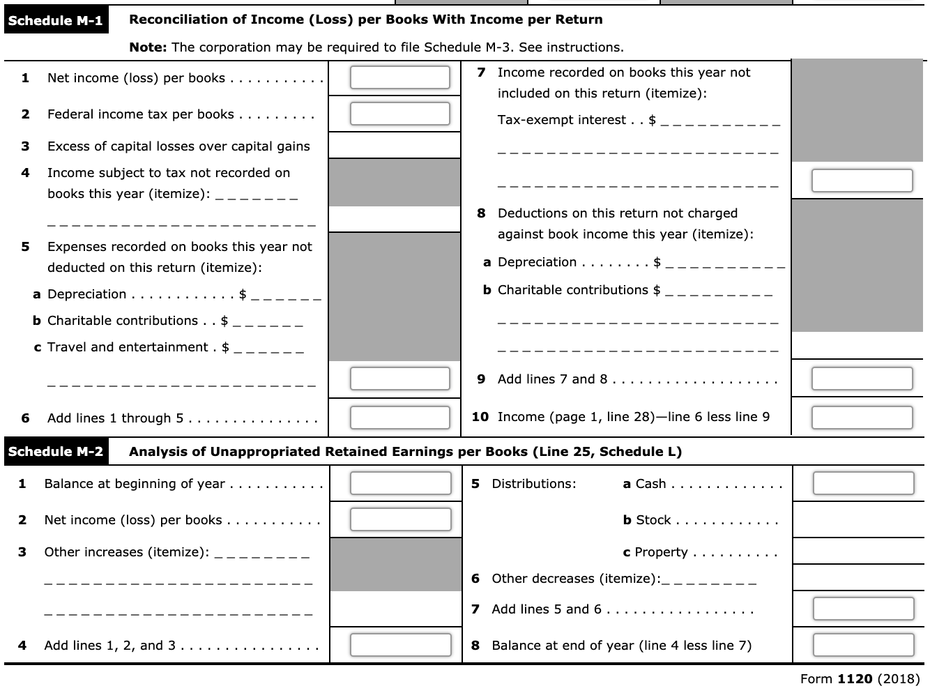E Check if: (1) Initial return (2) Final return (3) Name change