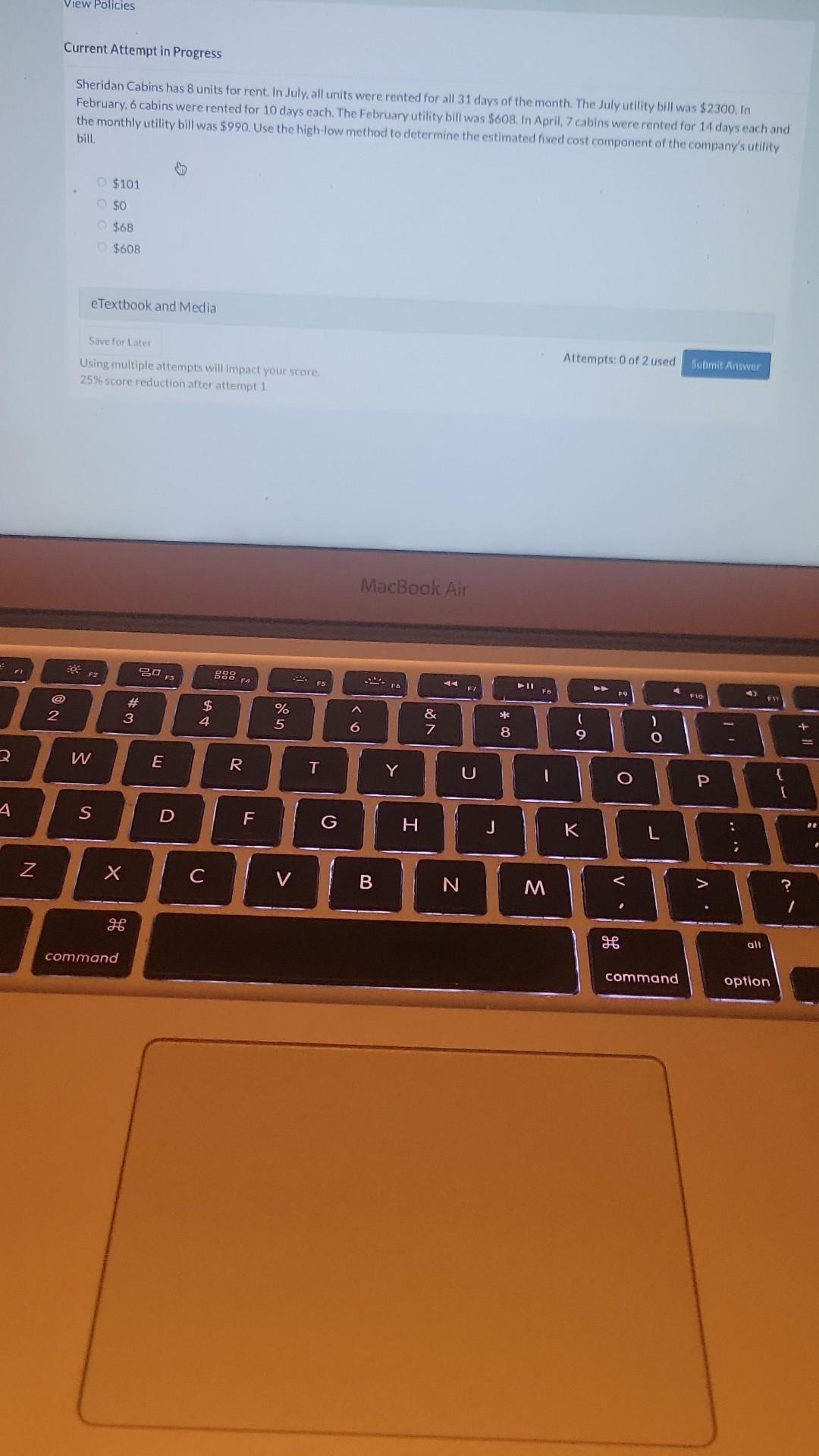  Current Attempt in Progress Sheridan Cabins has 8 units for rent.