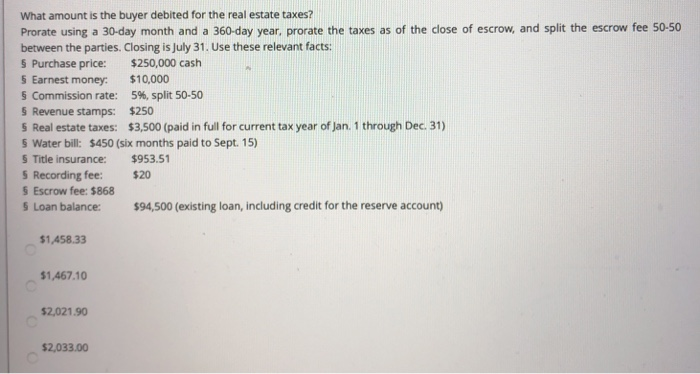 of the close of escrow, and split the escrow fee 50-50 between