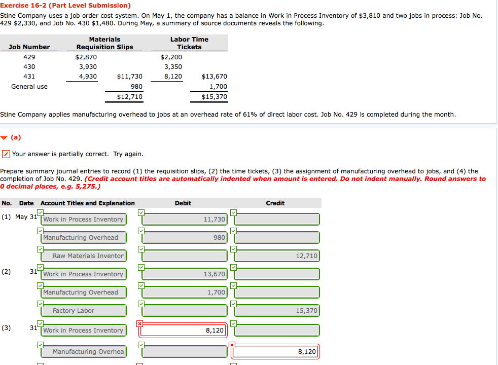 in assigning materials and labor costs. Identify the documents and give the