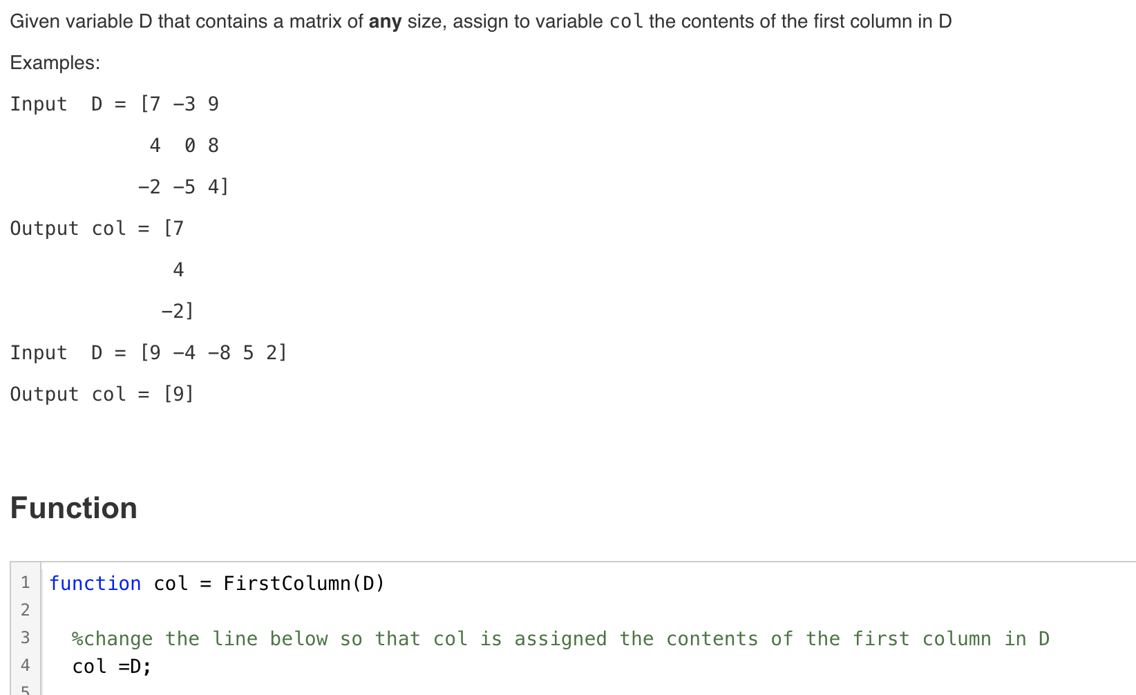 assign the contents of the odd indices in b to variable odd