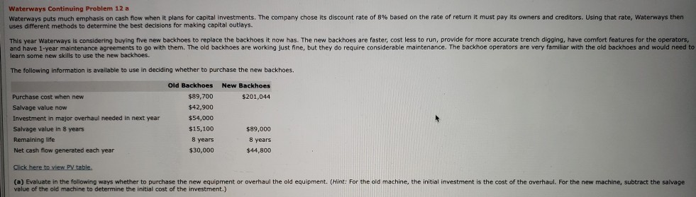  help asap please thank you. answer all. Waterways Continuing Problem 12