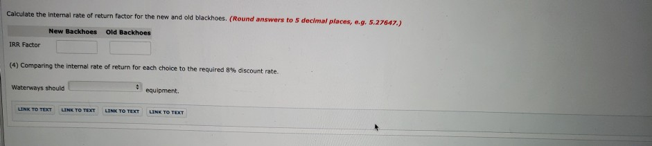 capital investments. The company chose its discount rate of 8% based on