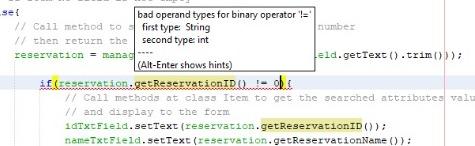 I'm using Netbeans and derby(the database in Netbeans), and I got