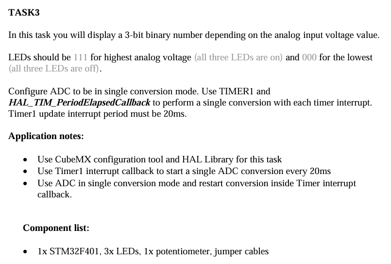  TASK3 In this task you will display a 3-bit binary number