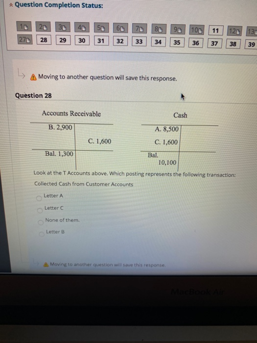 Do not leave the test Completion Remaining Time: 53 minutes, 55 seconds.