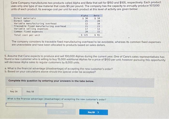 $5 per pound. The company has the capacity to annually produce 107,000