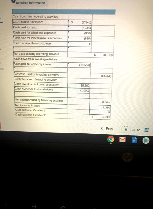 questions displayed below) On October 1. Ebony Ernst organized Ernst Consulting: on