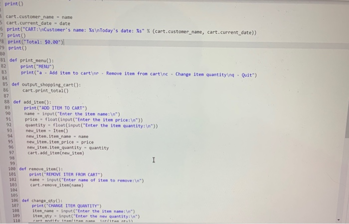 code to output like the "expected output". I have everything right but