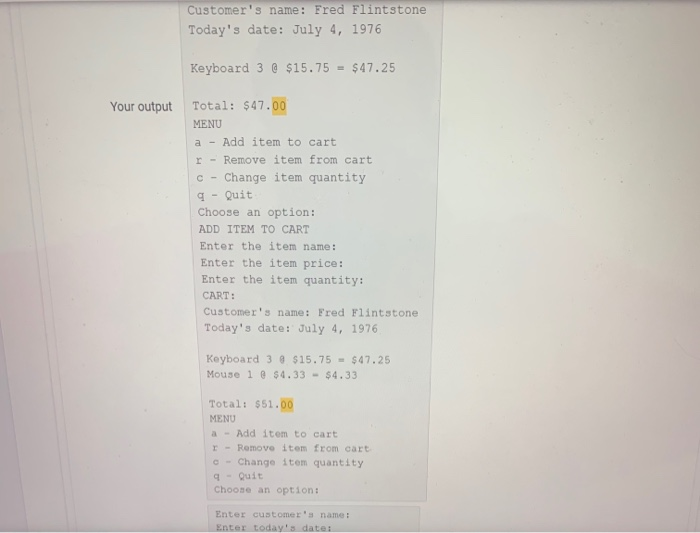 second to last picture) instead of $47.25(like in the last picture). This