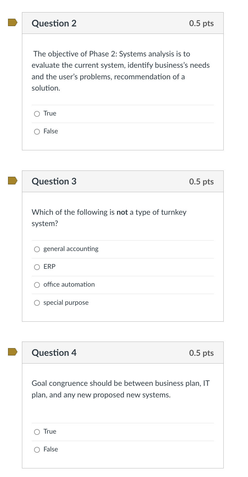  The objective of Phase 2: Systems analysis is to evaluate the