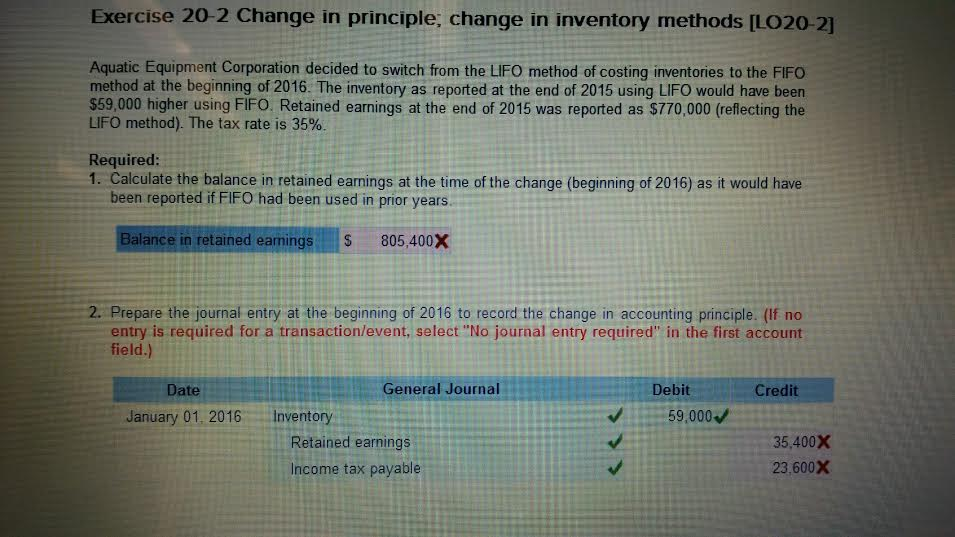 Please fix the errors in red. Aquatic Equipment Corporation decided to switch