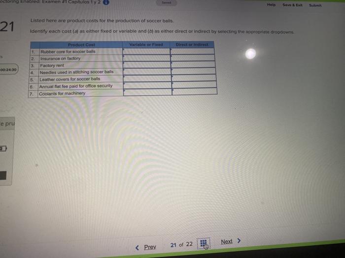  octoring Enable Examens capitulos 12 Help Save Submit Listed here are
