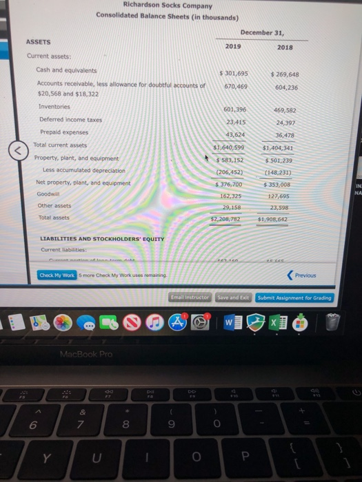 Richardson Socks Company follow Richardson Socks Company Consolidated Income Statements (in thousands,