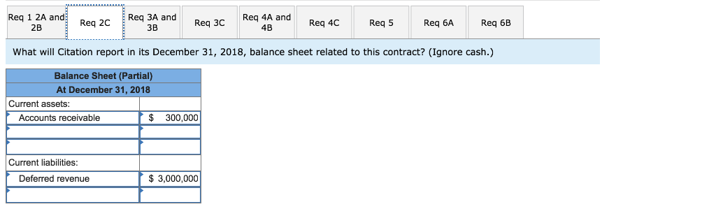 much revenue related to this contract will Citation report in its 2018