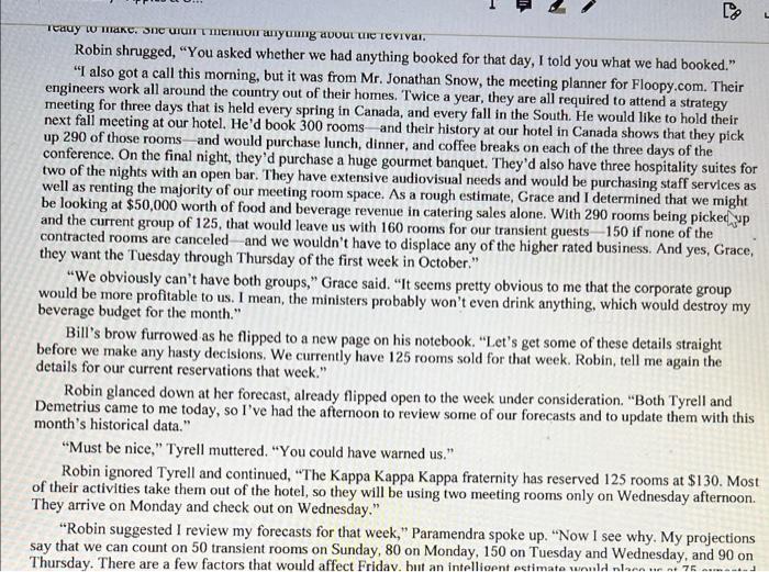 hour of the daily revenue meeting drew closer. For the second straight