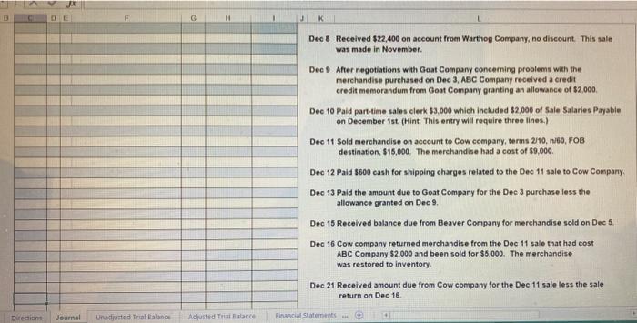 Company General Journal Note: There is mo comreistion behned the plocement of