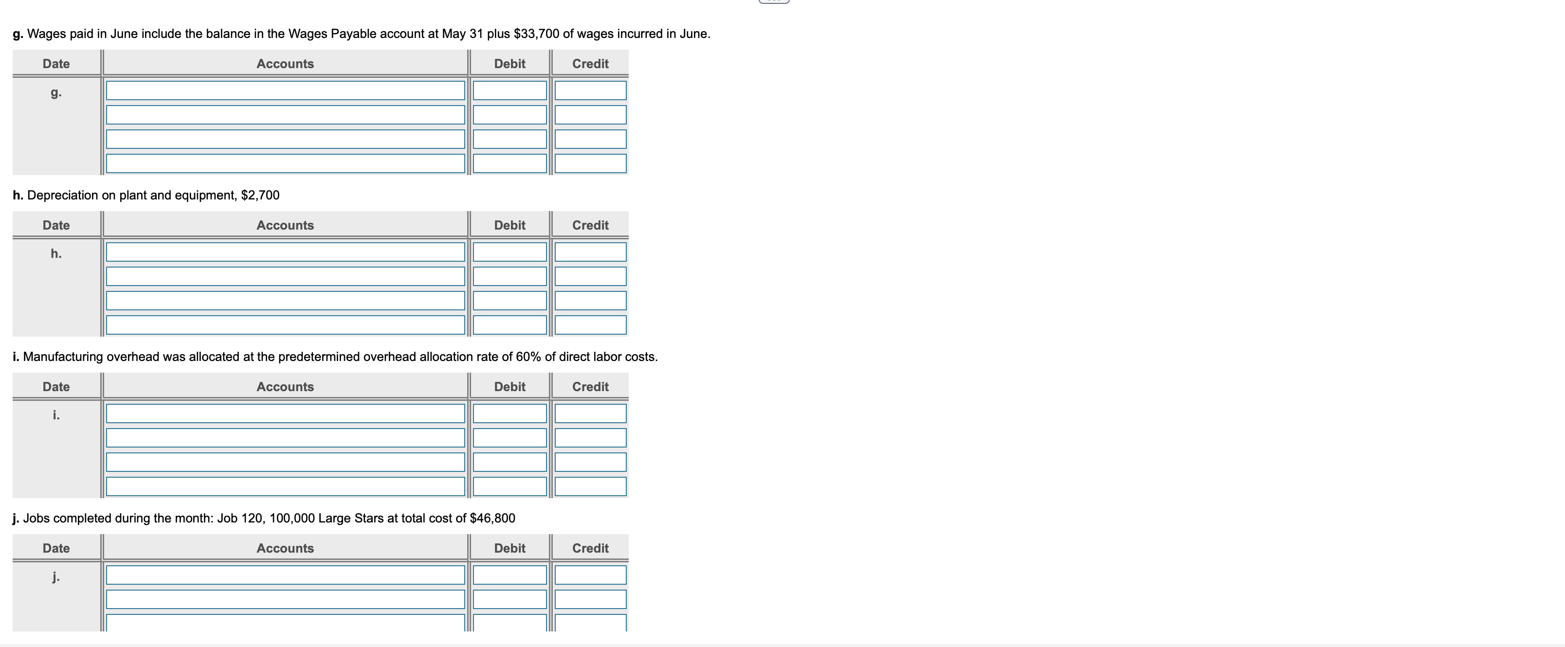 Prepare an income statement for the month of June. Review the trial