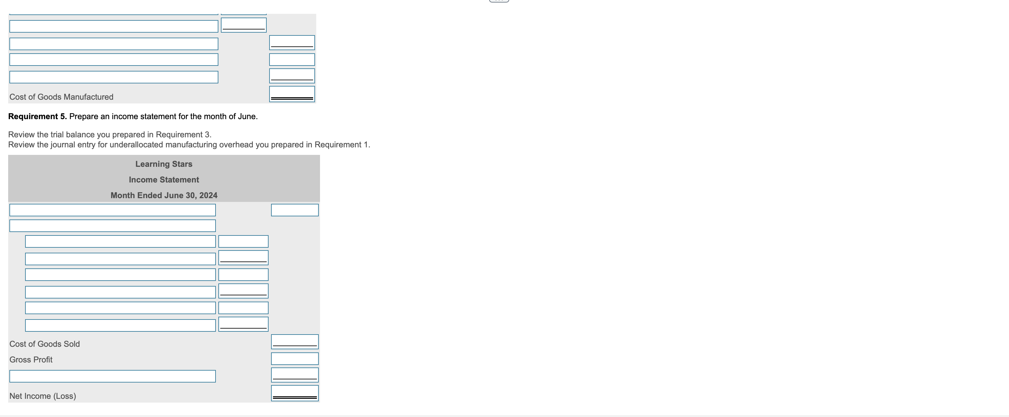 & & \\ \hline & & \\ \hline & 1 & \\
