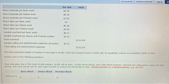 Wash is nearing completion. The owner is Dave Kear, a retired accounting