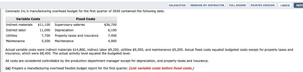  CALCULATOR MESSAGE MY INSTRUCTOR FULL SCREEN PRINTER VERSION BACK NEXT Coronado