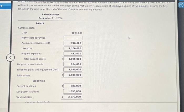 Financial statement Analysis Liquidity and Solvency Measures Your friend, another accountant, has