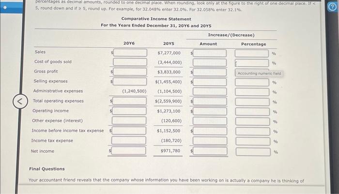 for common analytical measures, you can figure out many aspects of a
