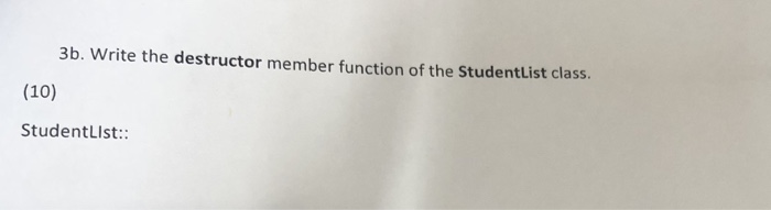 include a node struct which stores a Student's id (int) and gpa