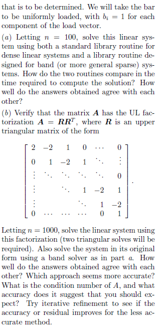 a horizontal cantilevered beam that is clamped at one end but free