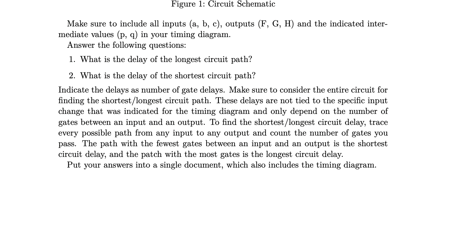 diagrams based on circuit schematics. In this assignment you have to create