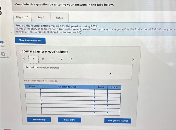 31,2024 (the end of Beale's fiscal year), the following pension-related data were