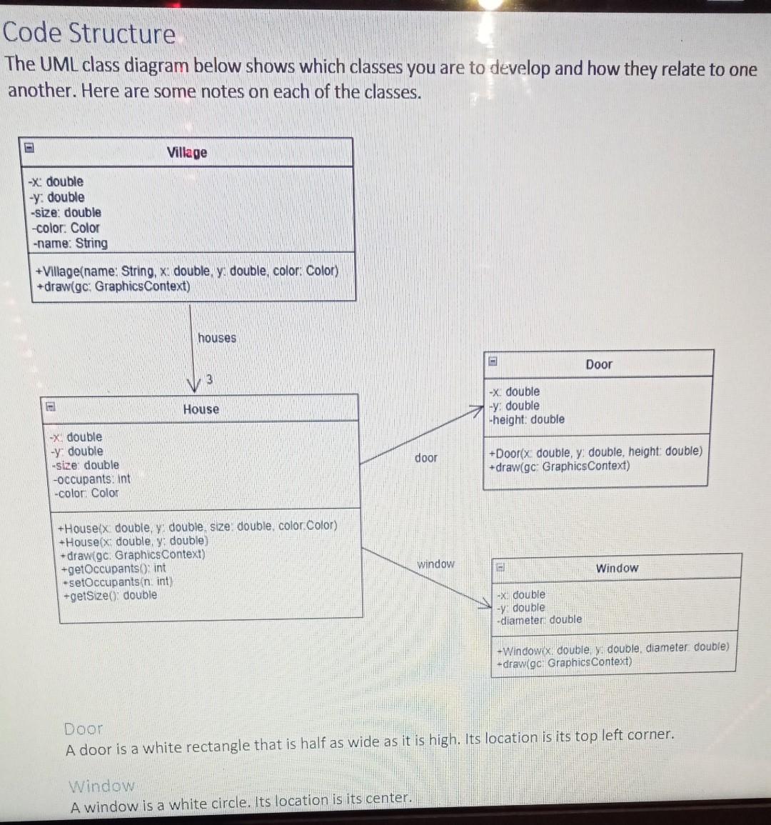 association, but also covers constructors and overloading. You will define multiple classes