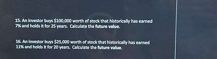 an investment to double earning 4% ? Rule of 72 2. How